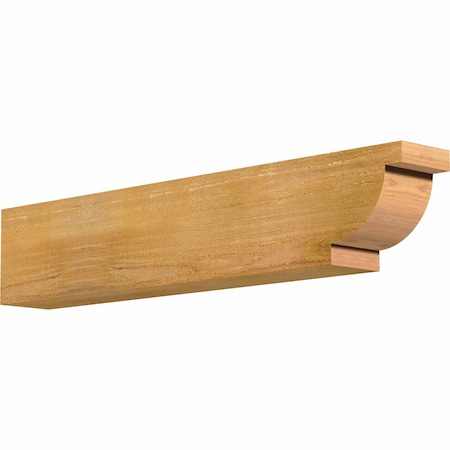 Ekena Millwork Alpine Rough Sawn Rafter Tail, Western Red Cedar, 4"W x 6"H x 32"L RFT04X06X32ALP00RWR